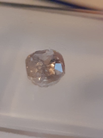 Fancy Brown Diamond - Square Cushion, 0.36 ct, ALGT certified