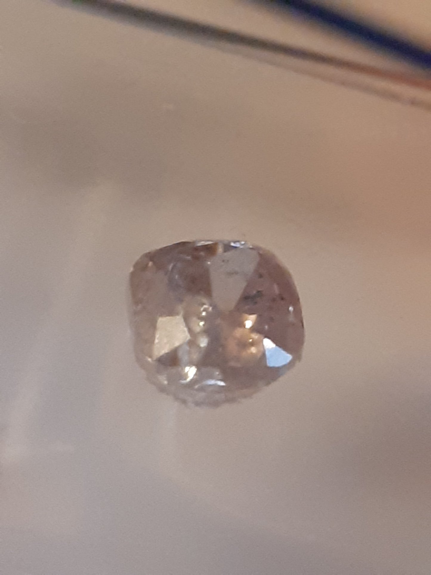 Fancy Brown Diamond - Square Cushion, 0.36 ct, ALGT certified