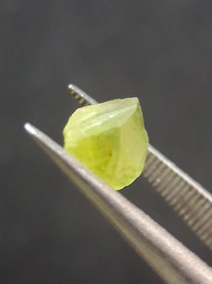 Natural Green Peridot - 1.459 ct - rough gemstone for faceting or rough gemstone jewelry - Natural Gems Belgium