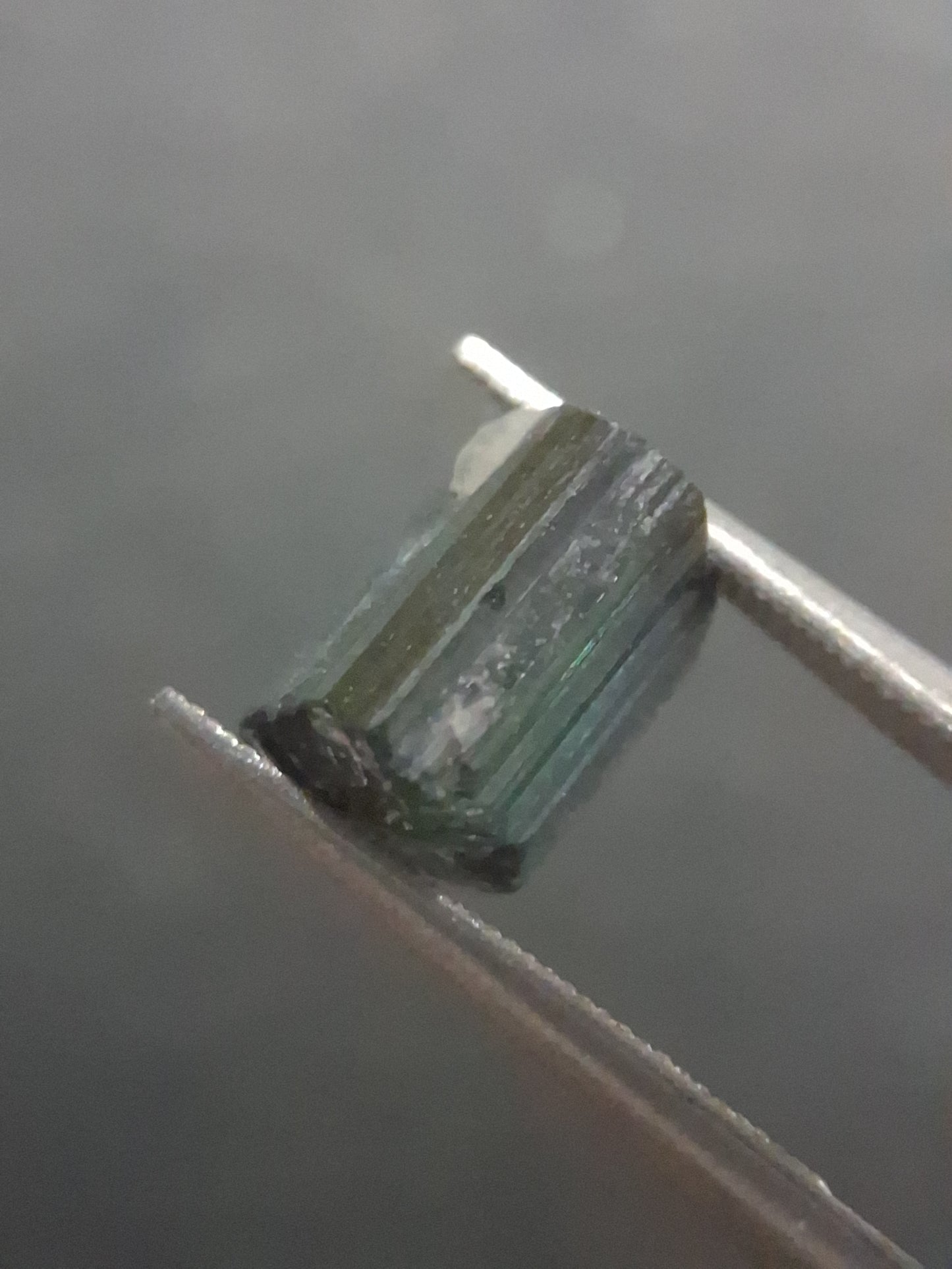 Rough tourmaline - for faceting or rough gemstone jewelry - 2.478 ct - deep green verdelite - Natural Gems Belgium