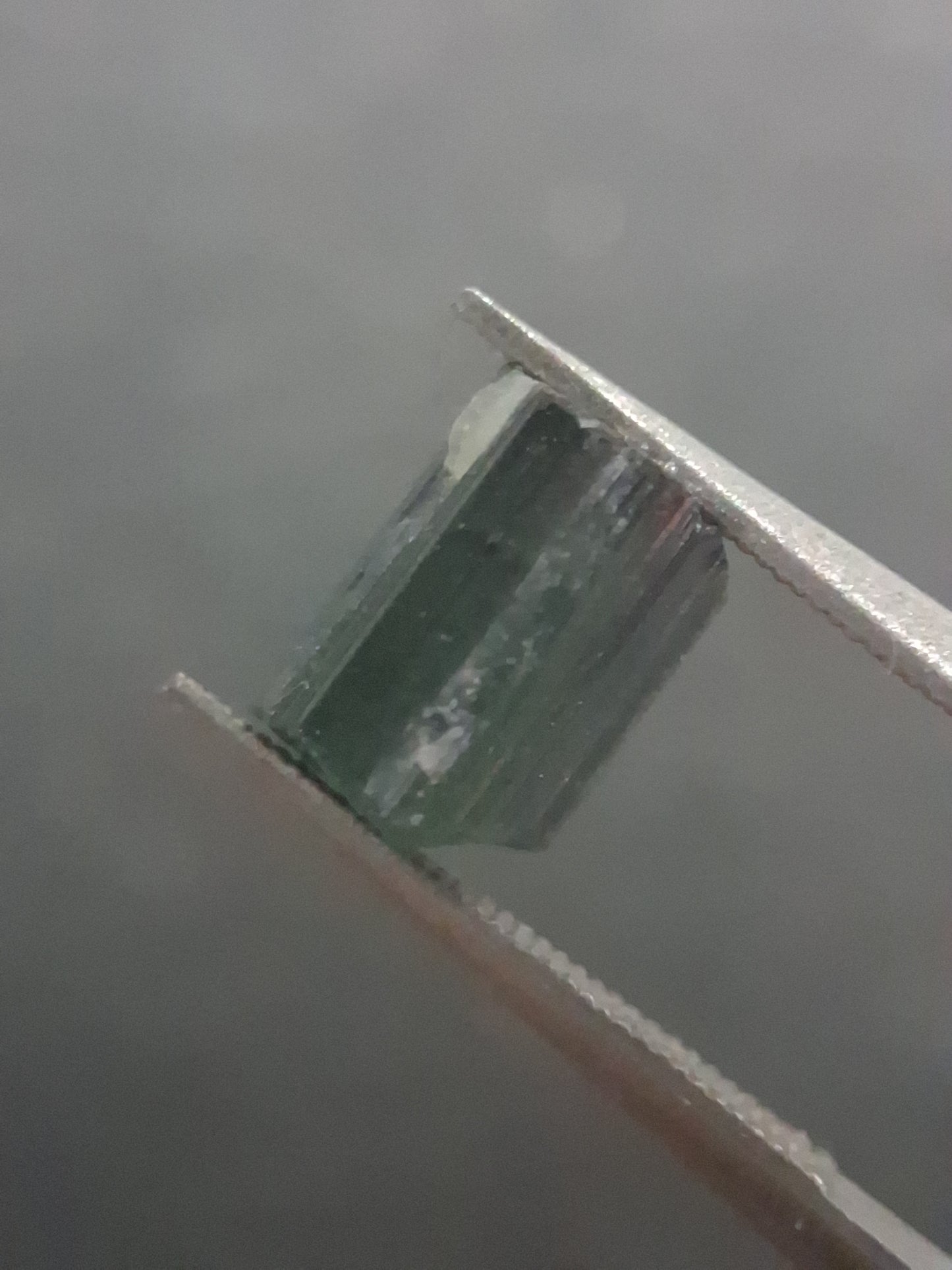Rough tourmaline - for faceting or rough gemstone jewelry - 2.478 ct - deep green verdelite - Natural Gems Belgium
