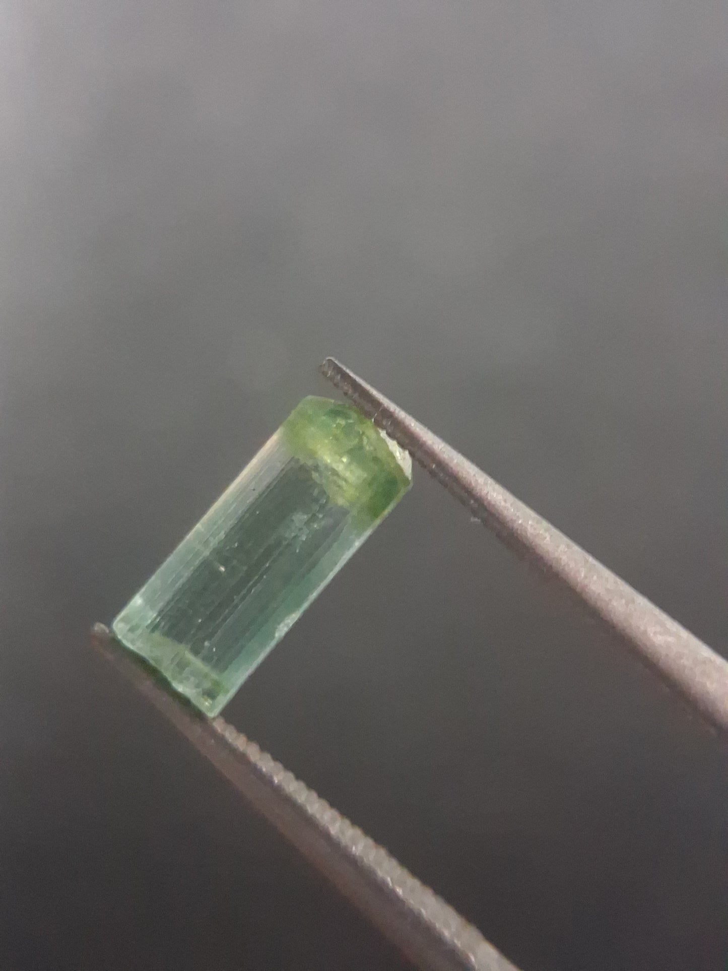 Rough tourmaline - for faceting or rough gemstone jewelry - 1.116 ct - bicolor - Natural Gems Belgium