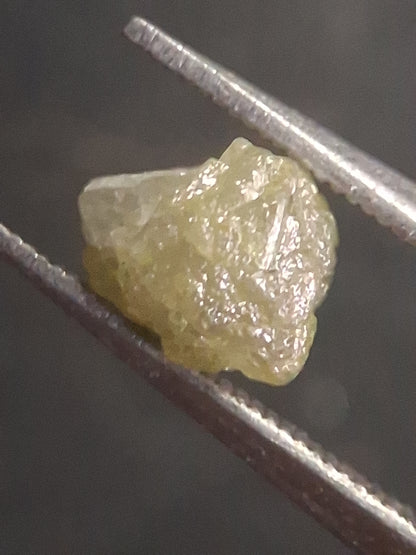 Unpolished Natural Grey Diamond - rough diamond - 1.071 ct - untreated - South Africa - Natural Gems Belgium