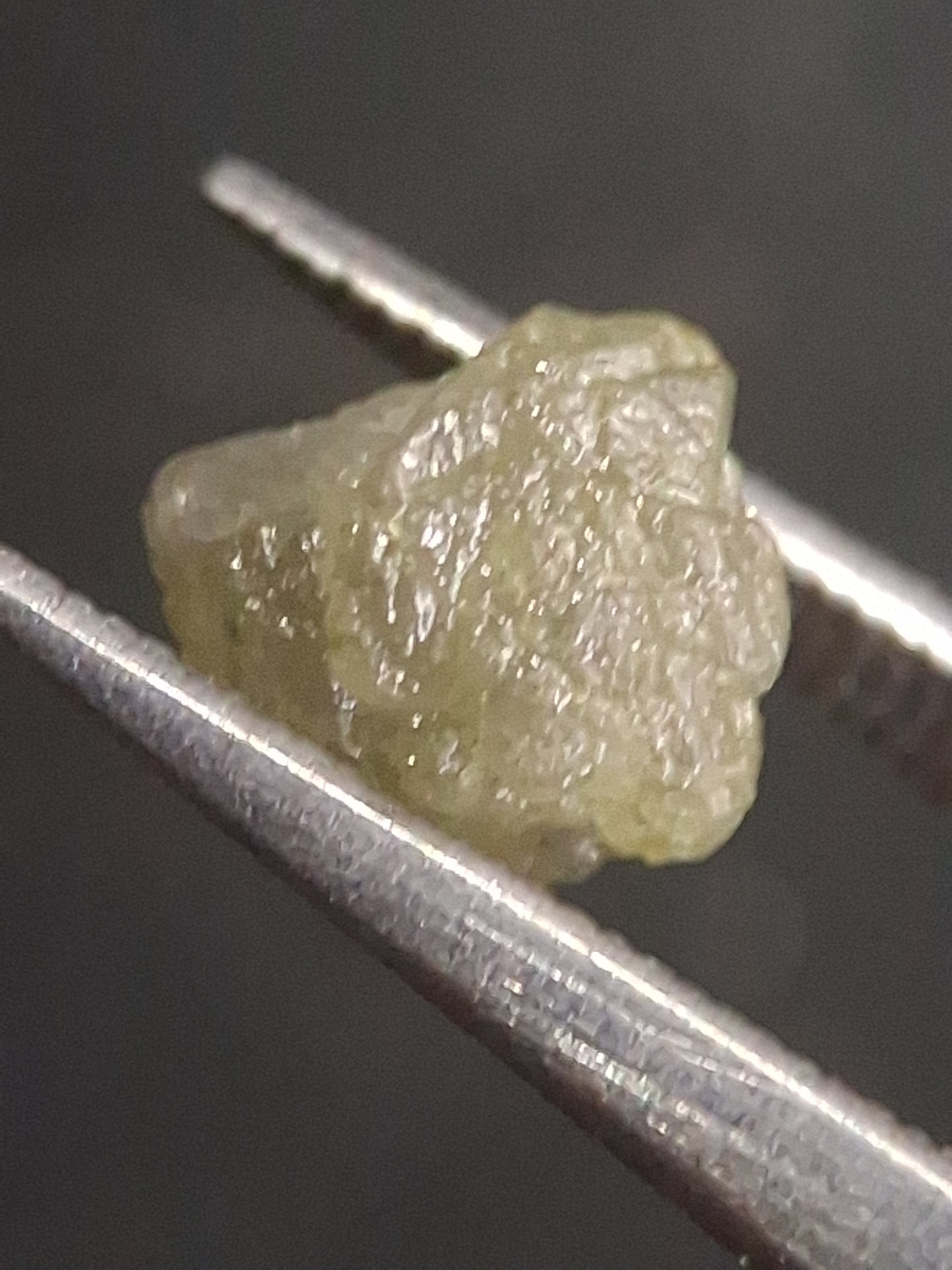 Unpolished Natural Grey Diamond - rough diamond - 1.071 ct - untreated - South Africa - Natural Gems Belgium