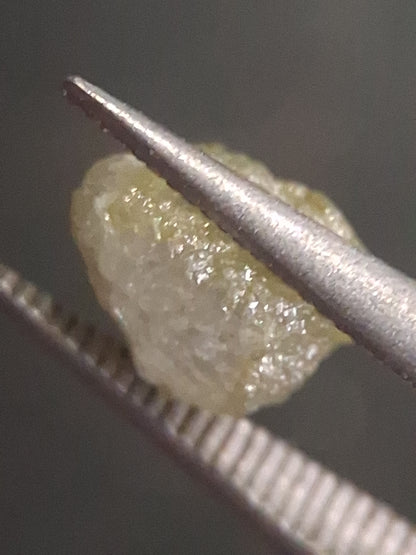 Unpolished Natural Grey Diamond - rough diamond - 1.071 ct - untreated - South Africa - Natural Gems Belgium