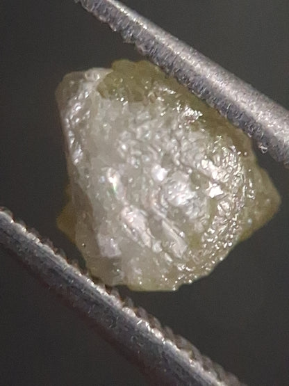 Unpolished Natural Grey Diamond - rough diamond - 1.071 ct - untreated - South Africa - Natural Gems Belgium