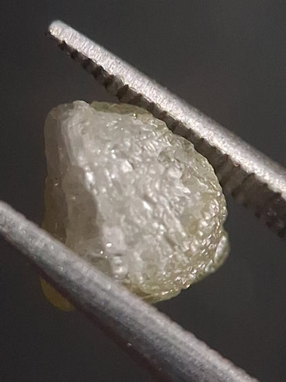 Unpolished Natural Grey Diamond - rough diamond - 1.071 ct - untreated - South Africa - Natural Gems Belgium