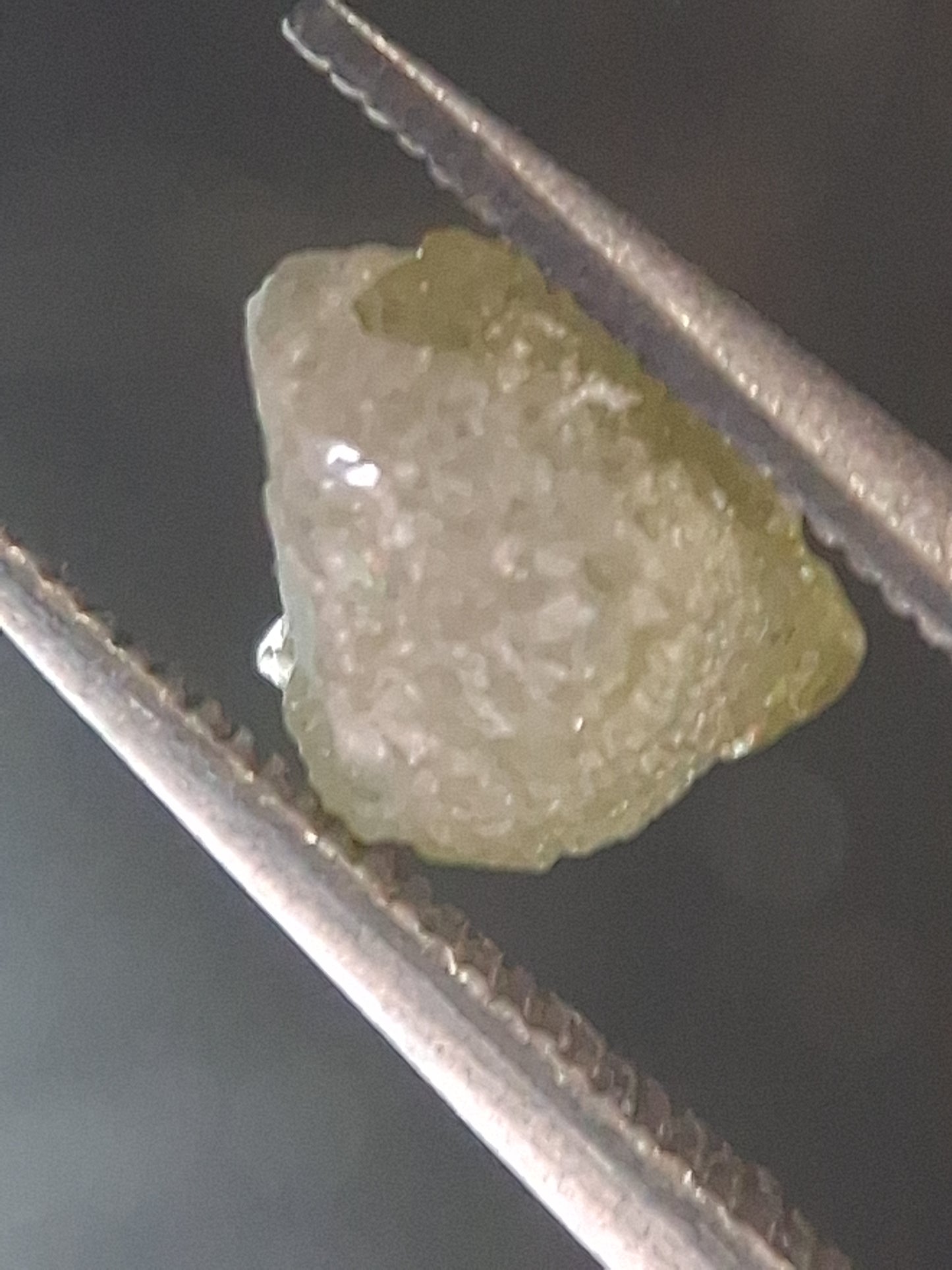 Unpolished Natural Grey Diamond - rough diamond - 1.071 ct - untreated - South Africa - Natural Gems Belgium