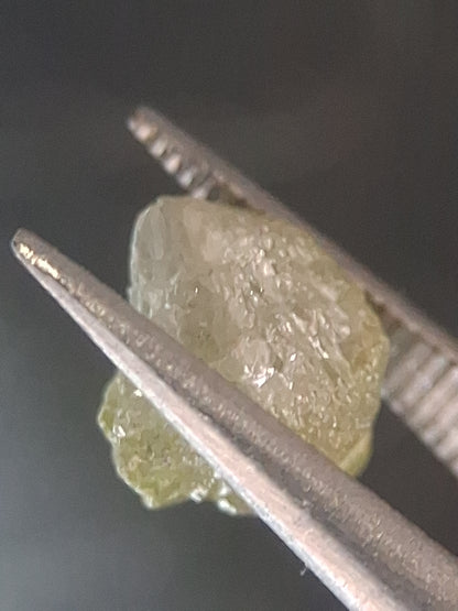 Unpolished Natural Grey Diamond - rough diamond - 1.071 ct - untreated - South Africa - Natural Gems Belgium