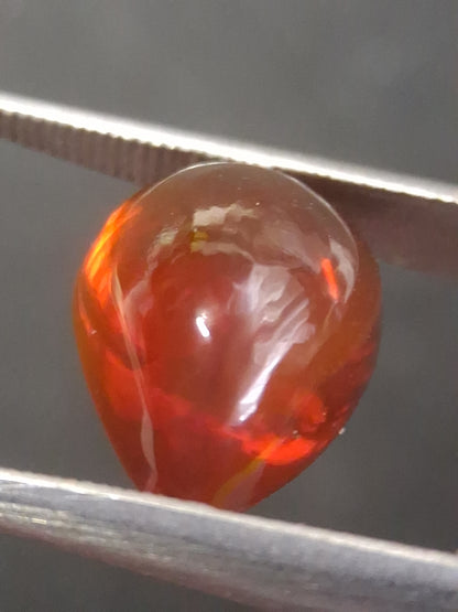 Natural Orange Crystal Opal - 2.82 ct - Fire Opal - Ethiopia - untreated - Natural Gems Belgium