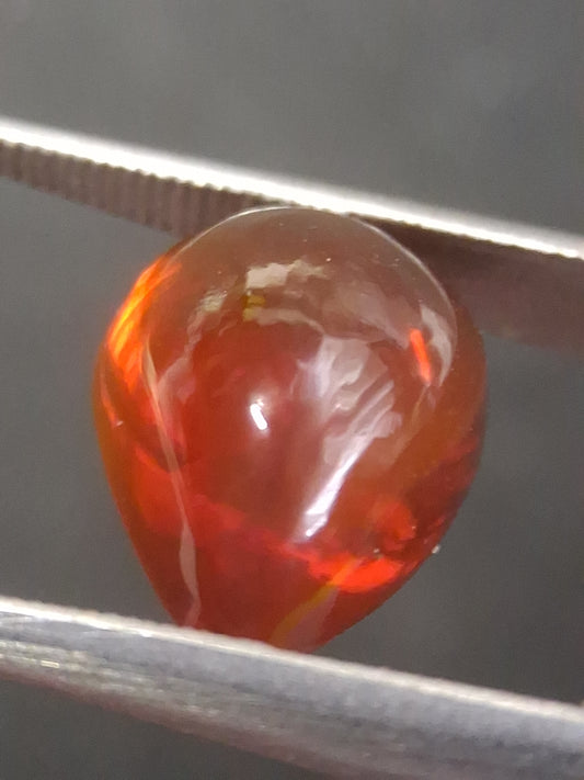 Natural Orange Crystal Opal - 2.82 ct - Fire Opal - Ethiopia - untreated - Natural Gems Belgium