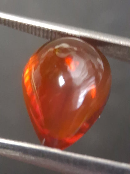 Natural Orange Crystal Opal - 2.82 ct - Fire Opal - Ethiopia - untreated - Natural Gems Belgium
