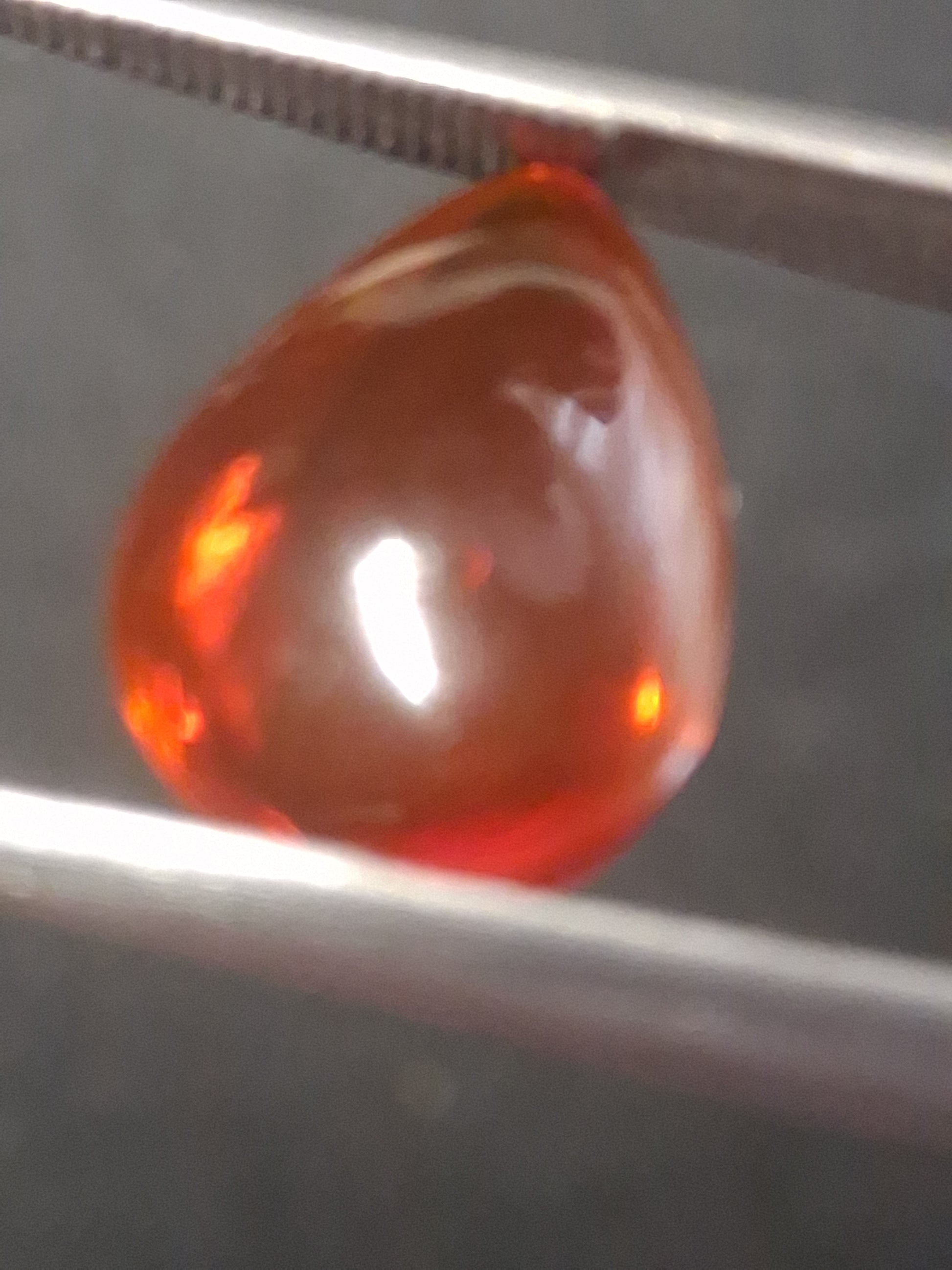 Natural Orange Crystal Opal - 2.82 ct - Fire Opal - Ethiopia - untreated - Natural Gems Belgium