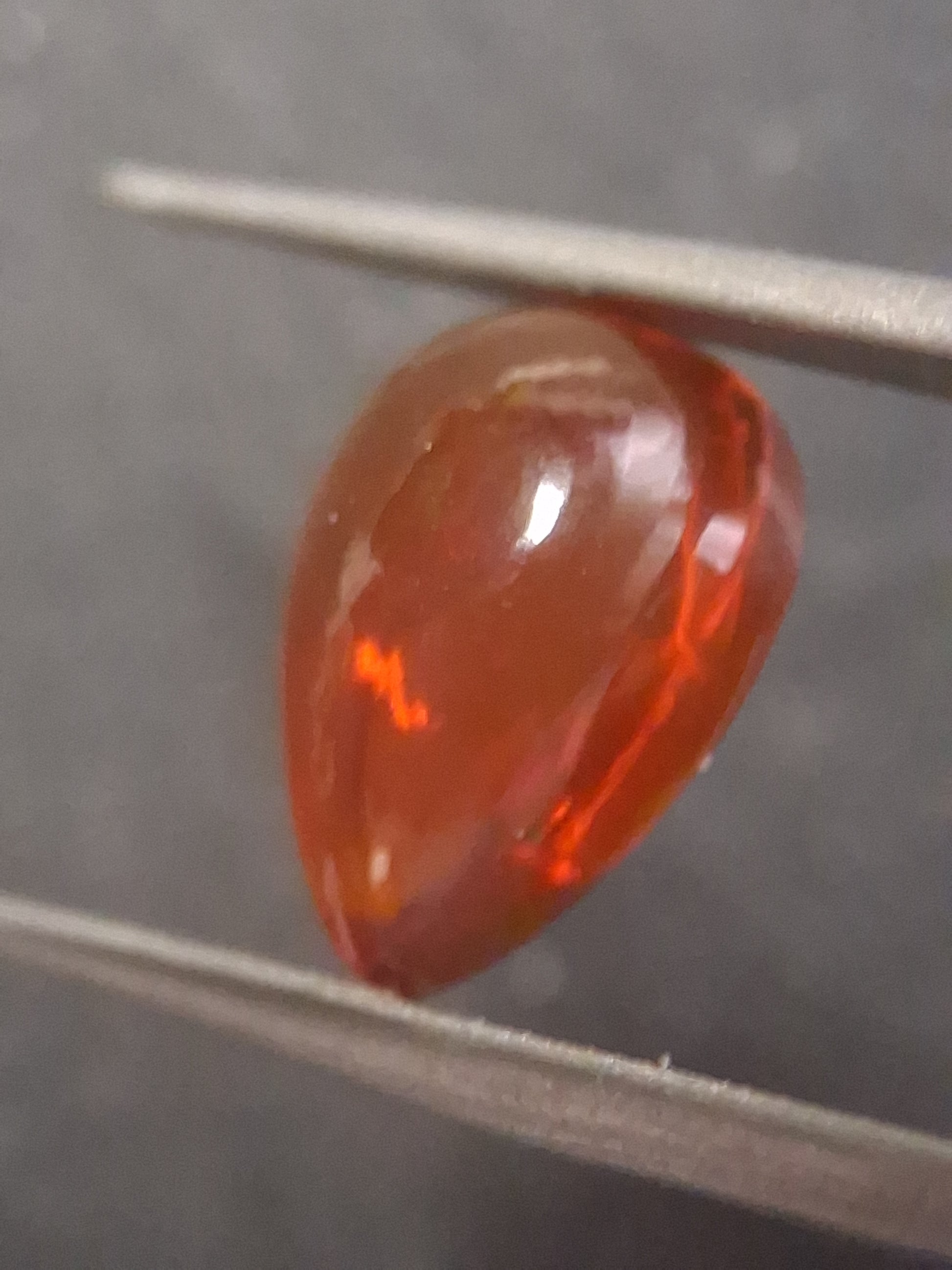 Natural Orange Crystal Opal - 2.82 ct - Fire Opal - Ethiopia - untreated - Natural Gems Belgium