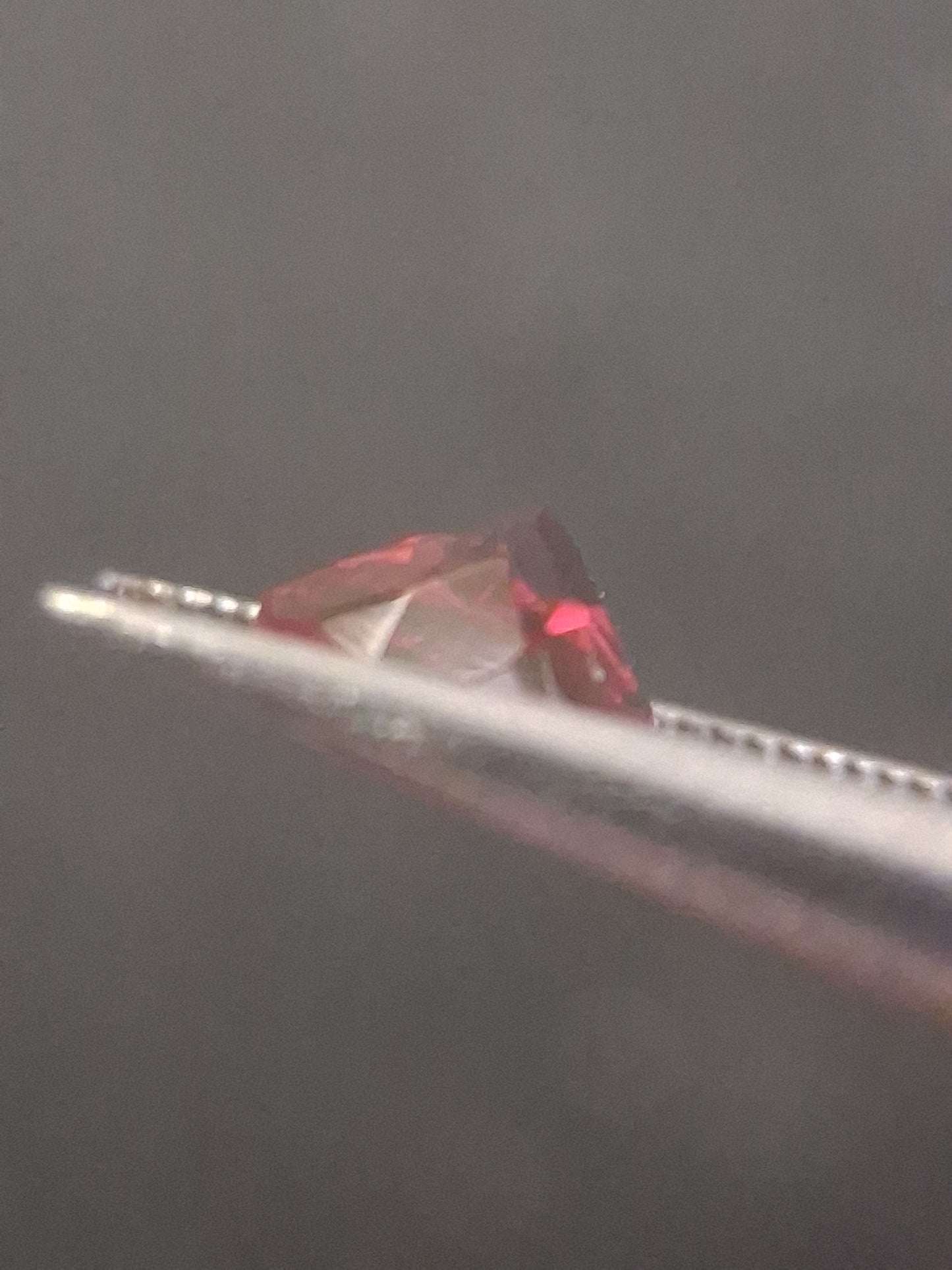 Natural Red Garnet - Rhodolite - 1.007 ct - oval - unheated- red - Natural Gems Belgium