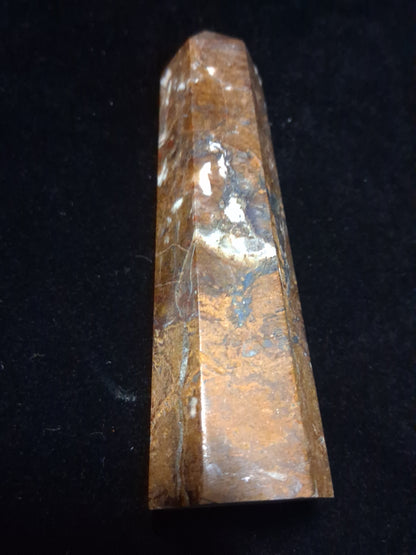 Natural Brown Agate tower - 10.25 cm - brown agate