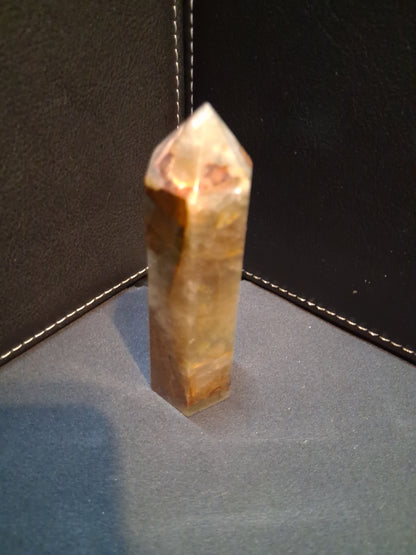 Natural Brown Agate tower - 8.50 cm - brown agate