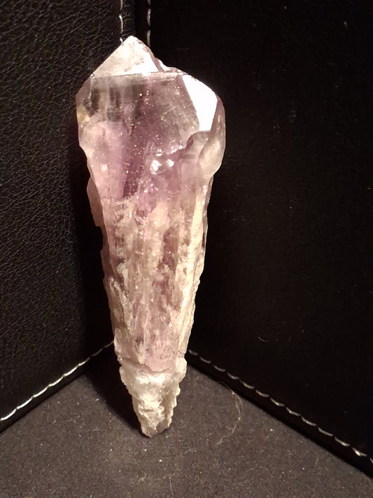 Natural purple rough amethyst - rough amethyst torch - 7.9  x 2.5 cm