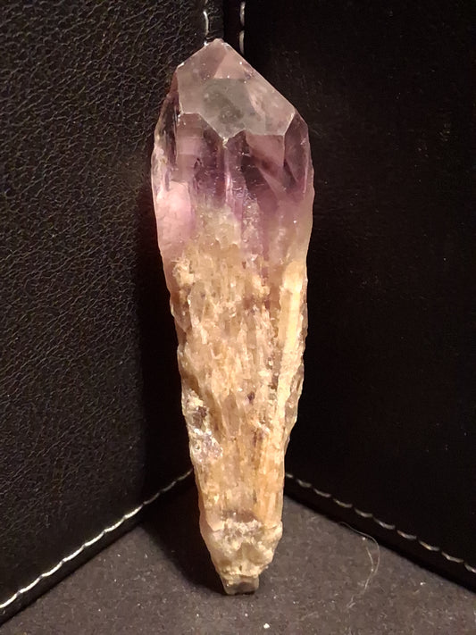 Natural purple rough amethyst - rough amethyst torch - 7.8  x 2.1 cm