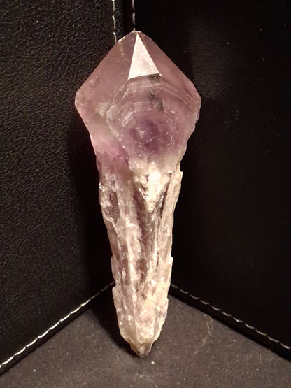 Natural purple rough amethyst - rough amethyst torch - 8.9  x 3.0 cm