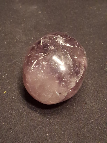 Natural purple Amethyst - 4.3 cm - Tumbled Amethyst - oval