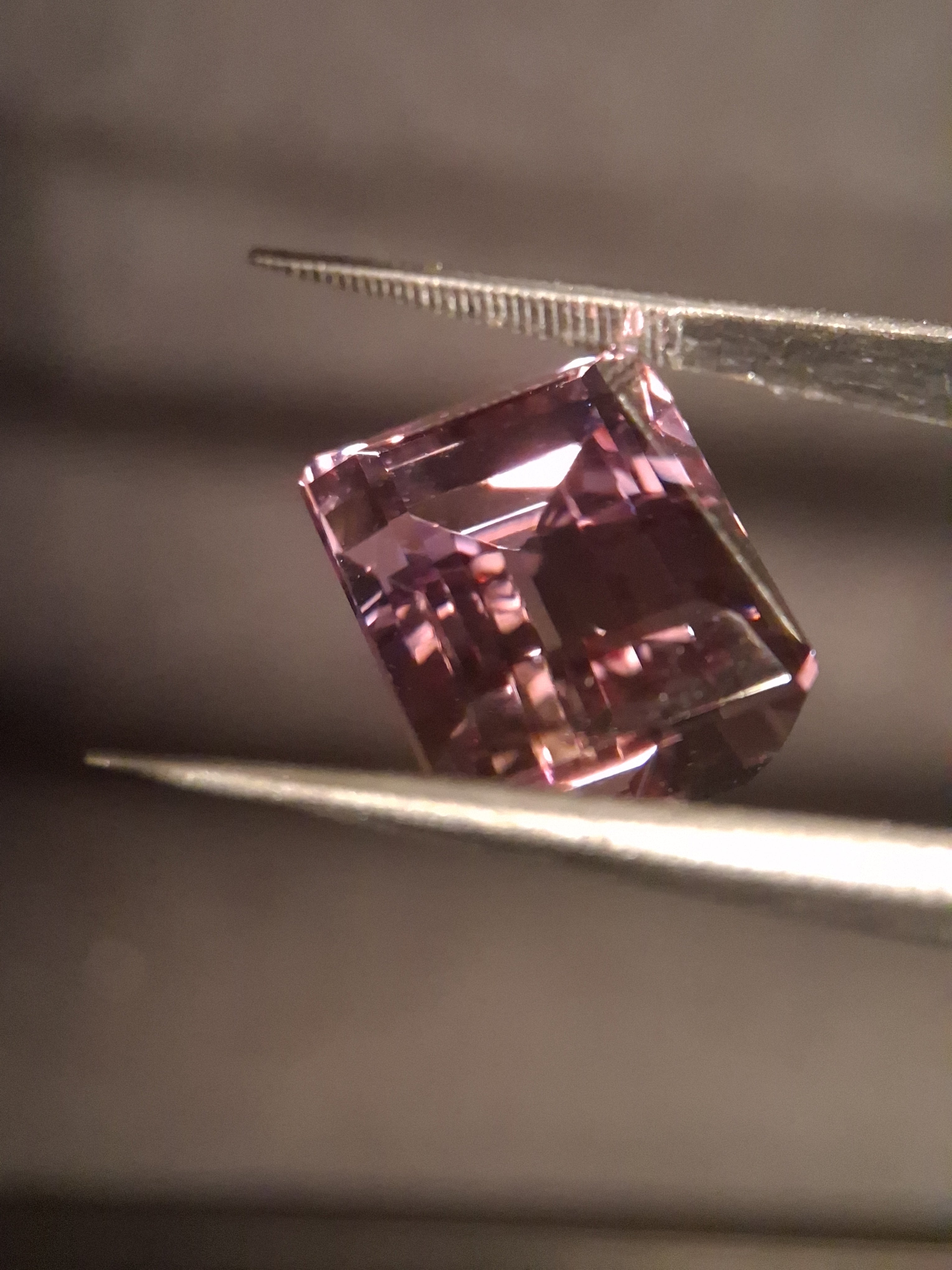 Natural purple and yellow Ametrine - 12.355 ct - AAA grade - octagon - certified natural