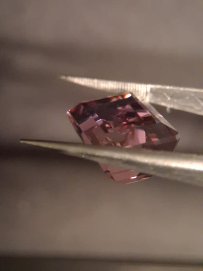 Natural purple and yellow Ametrine - 12.355 ct - AAA grade - octagon - certified natural