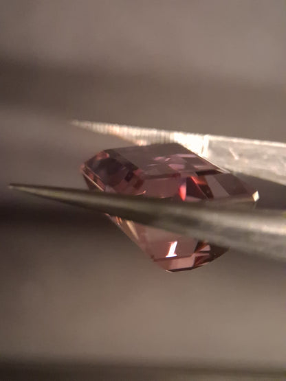 Natural purple and yellow Ametrine - 12.355 ct - AAA grade - octagon - certified natural