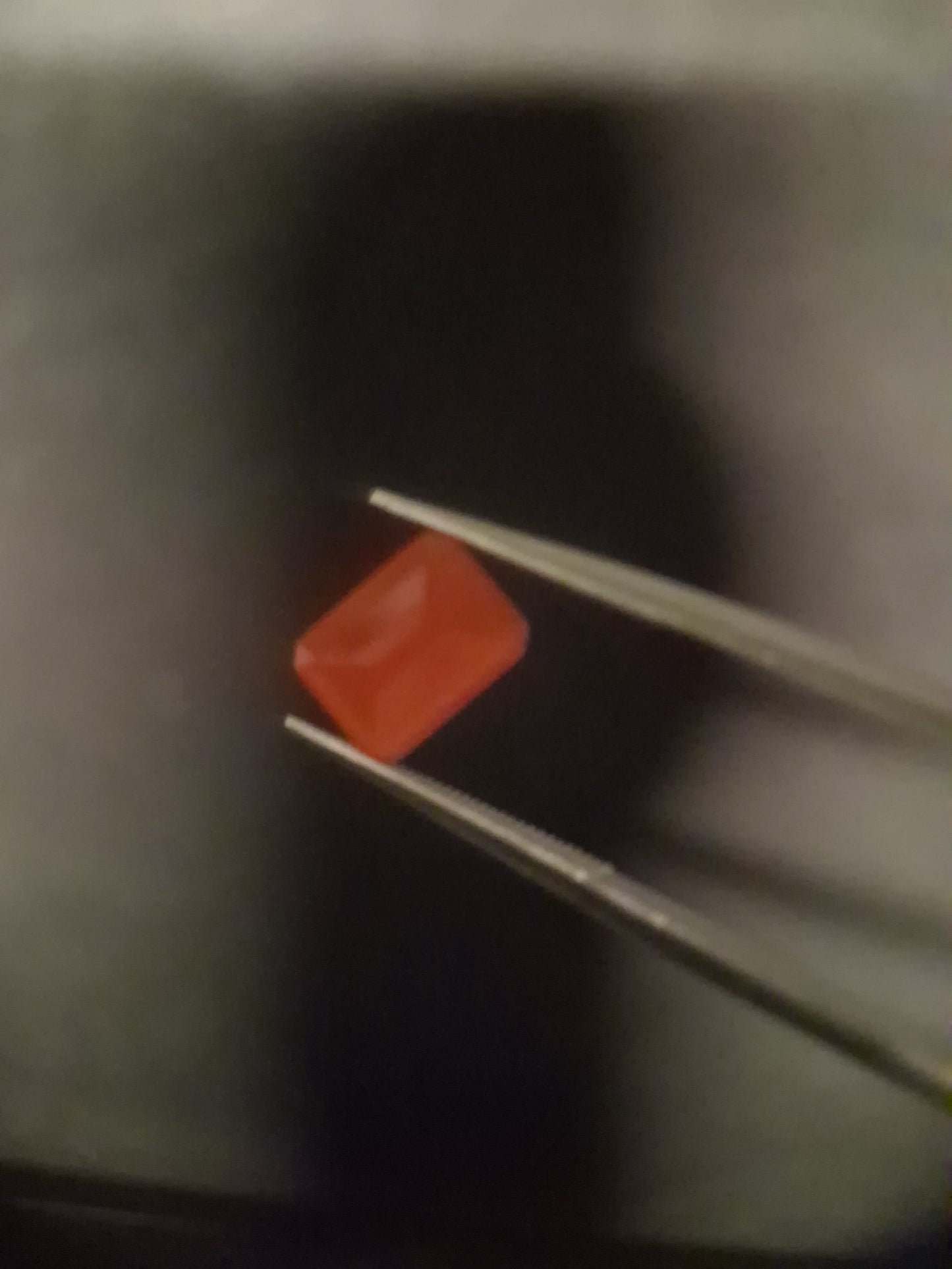 Natural Faceted Agate - Red Agate - 1.421 ct - octagon - Natural Gems Belgium