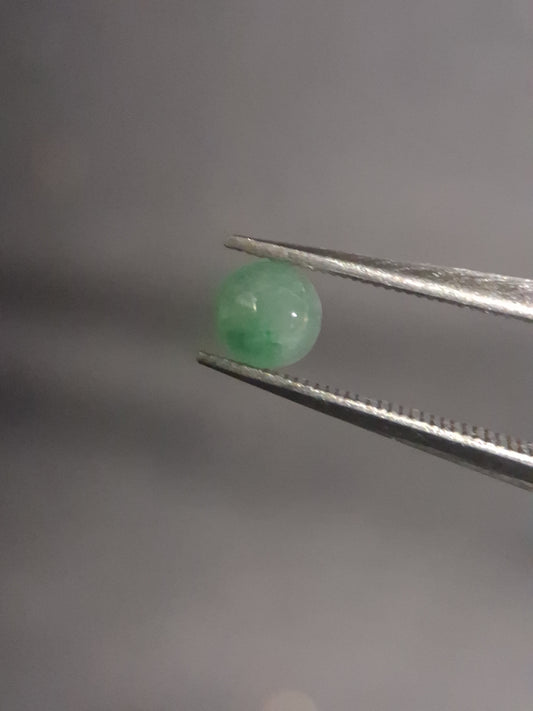Natural Aventurine - cabochon - round - 4mm - 0.299 ct - green aventurine - Natural Gems Belgium