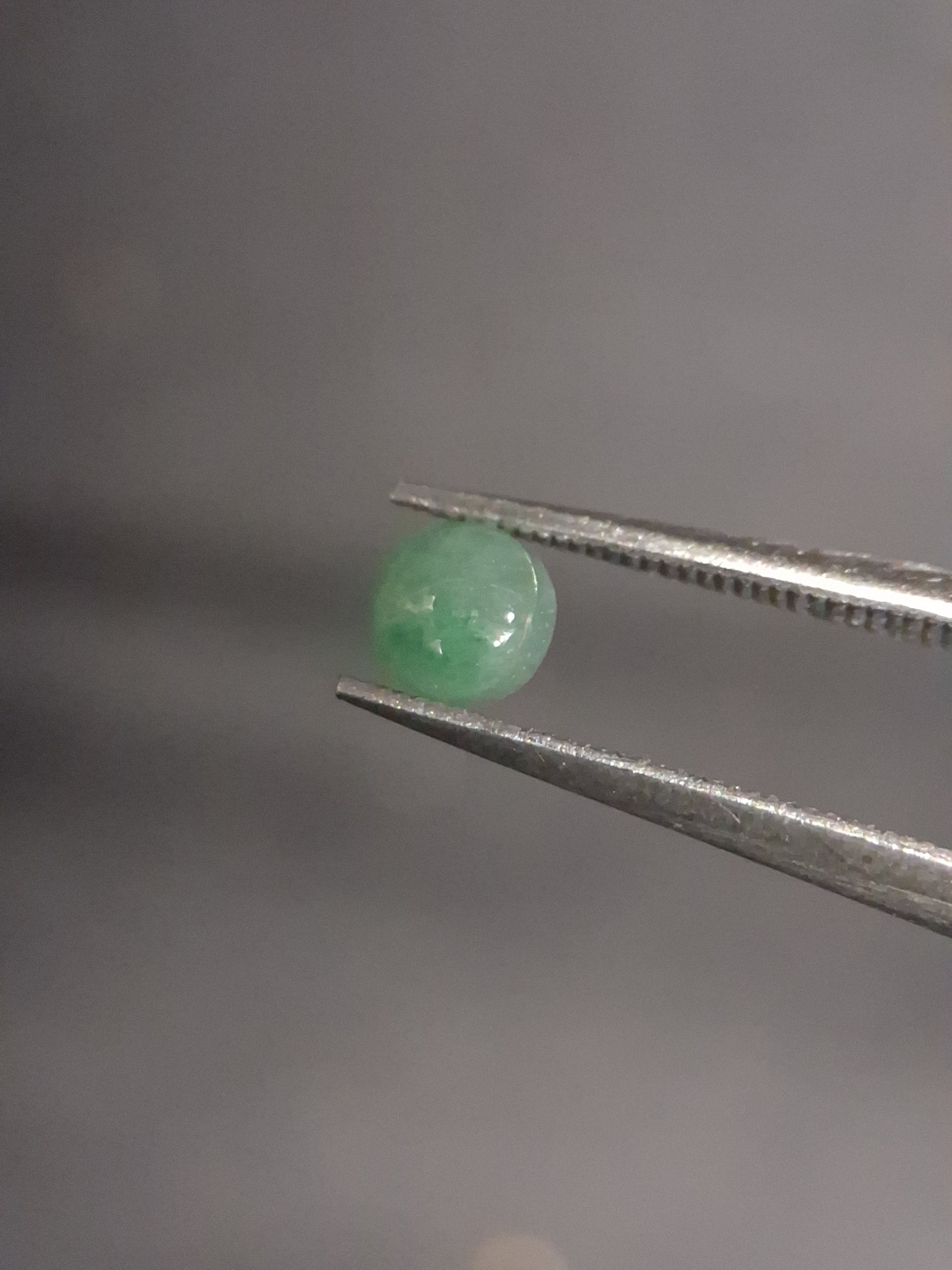 Natural Aventurine - cabochon - round - 4mm - 0.299 ct - green aventurine - Natural Gems Belgium