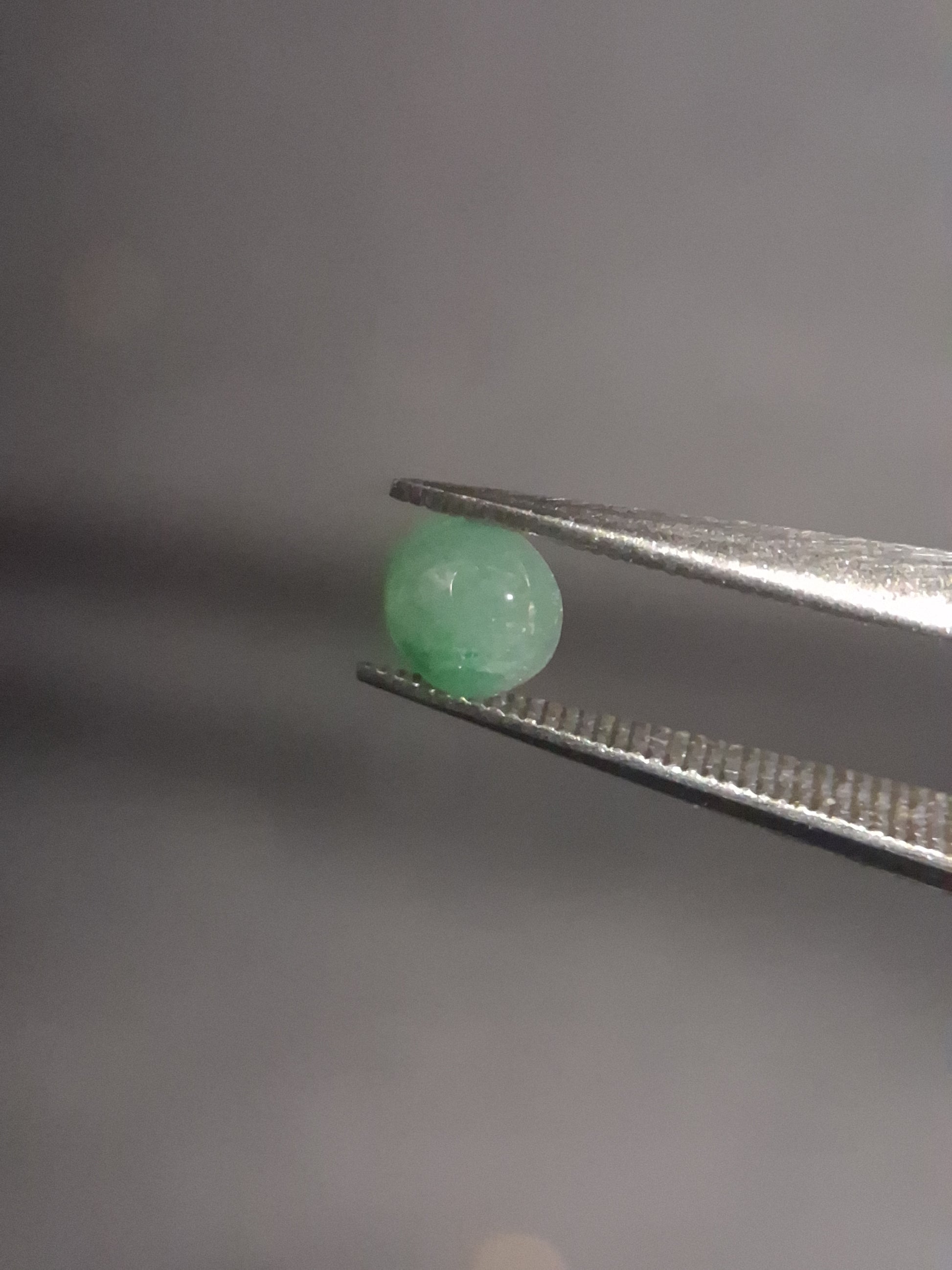 Natural Aventurine - cabochon - round - 4mm - 0.299 ct - green aventurine - Natural Gems Belgium