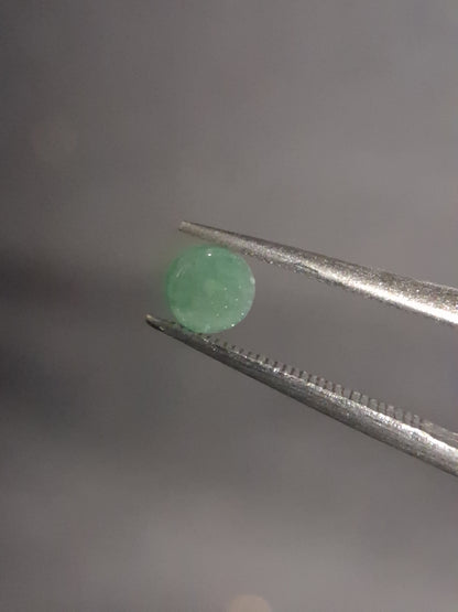 Natural Aventurine - cabochon - round - 4mm - 0.299 ct - green aventurine - Natural Gems Belgium