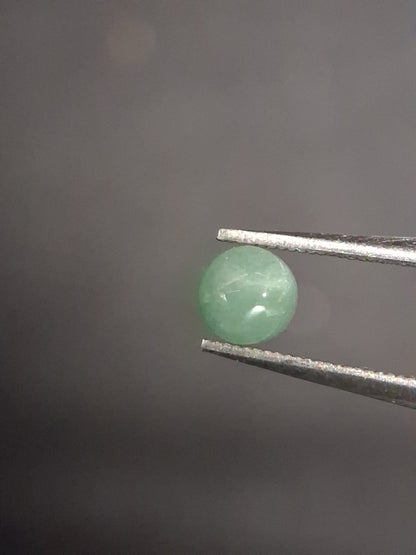 Natural Aventurine - cabochon - round - 4mm - 0.295 ct - green aventurine
