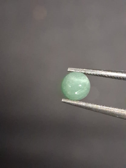 Natural Aventurine - cabochon - round - 4mm - 0.295 ct - green aventurine