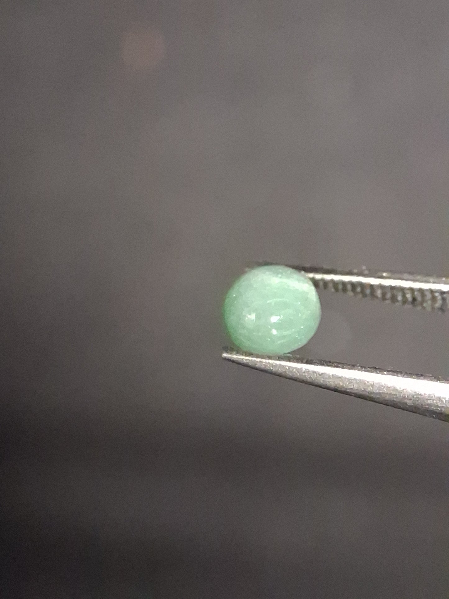 Natural Aventurine - cabochon - round - 4mm - 0.295 ct - green aventurine