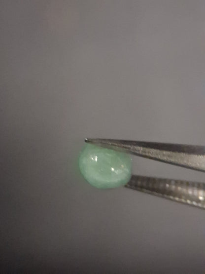 Natural Aventurine - cabochon - round - 4mm - 0.295 ct - green aventurine