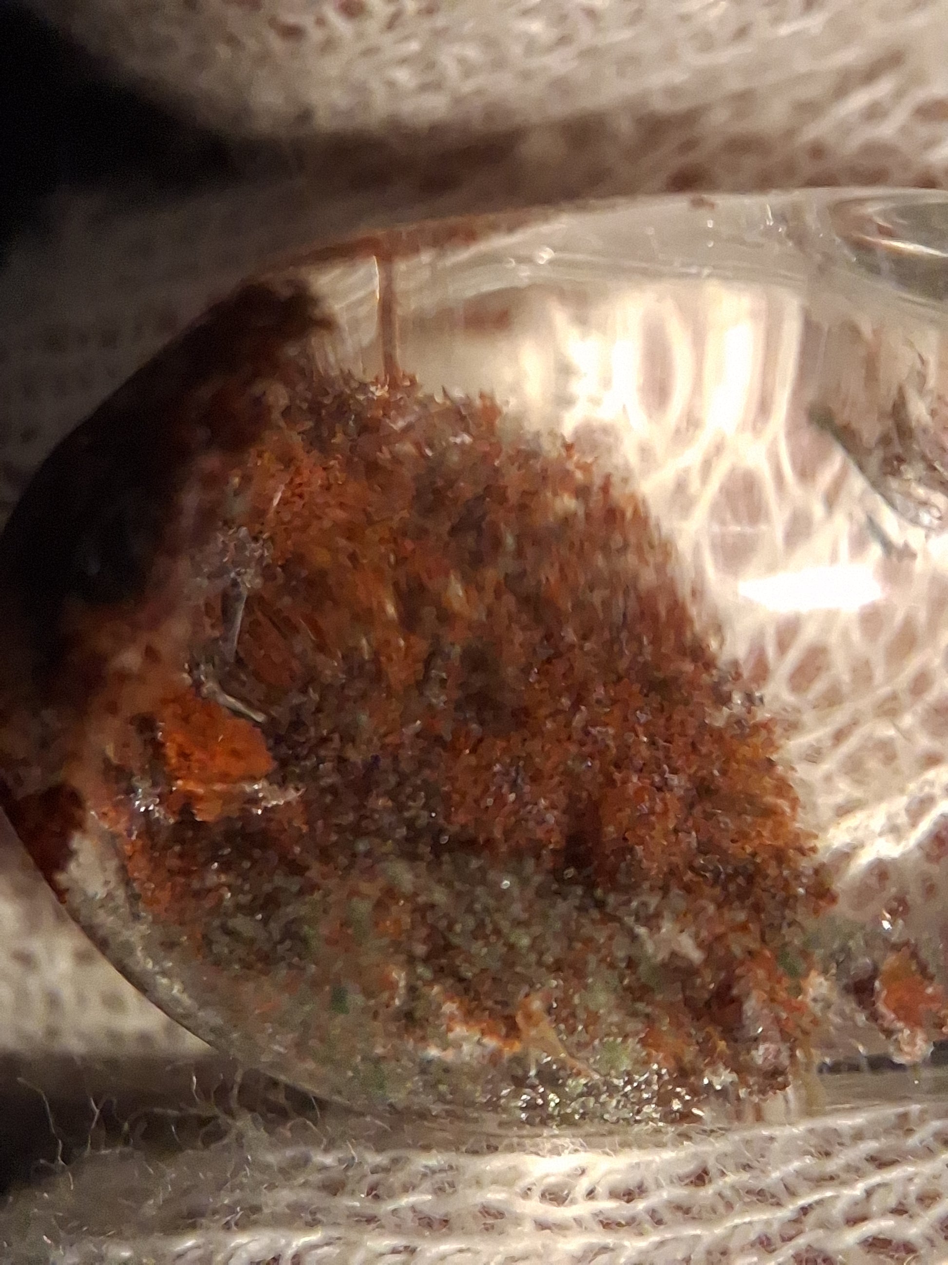 Natural Phantom Quartz - oval polished - 3.4 cm - Natural Gems Belgium