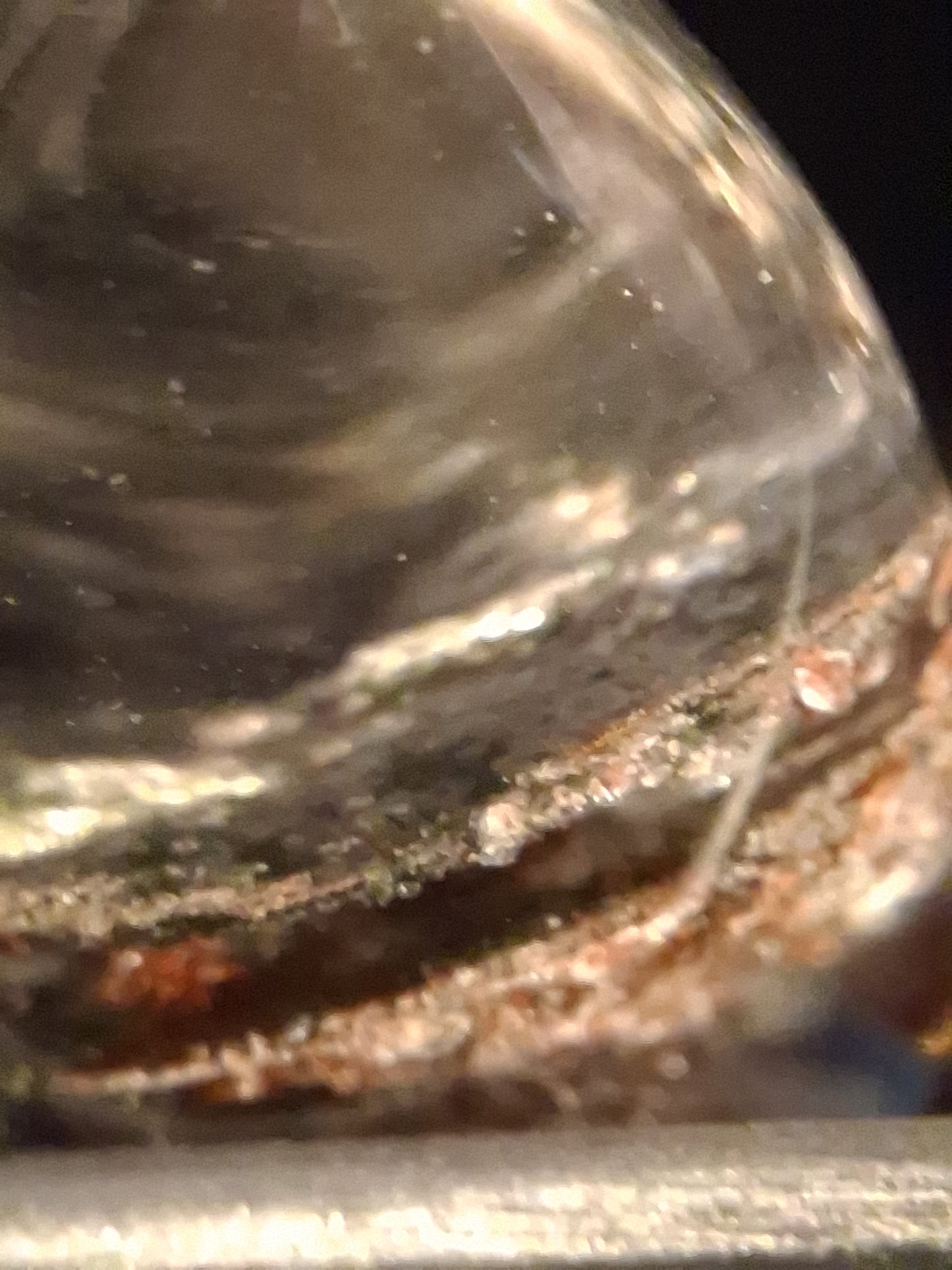 Natural Phantom Quartz - oval polished - 2.8 cm - beautiful multi-layered - Natural Gems Belgium