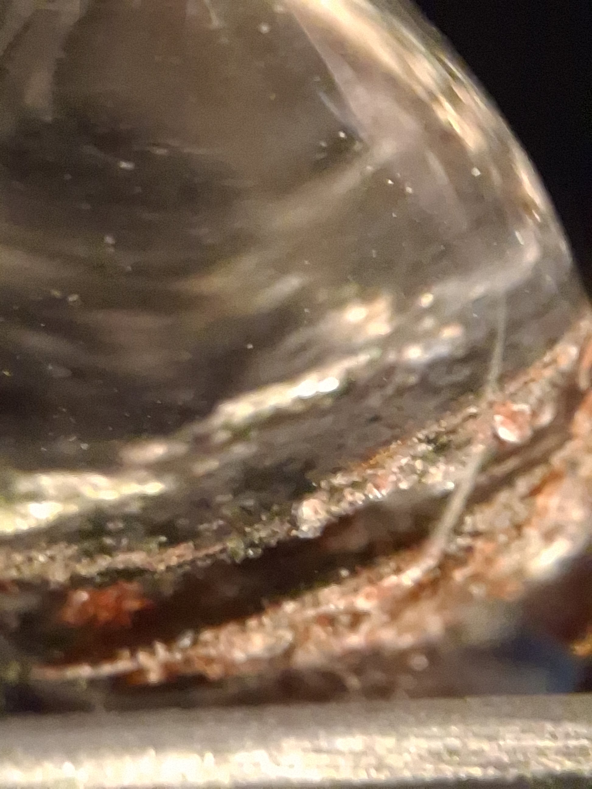 Natural Phantom Quartz - oval polished - 2.8 cm - beautiful multi-layered - Natural Gems Belgium