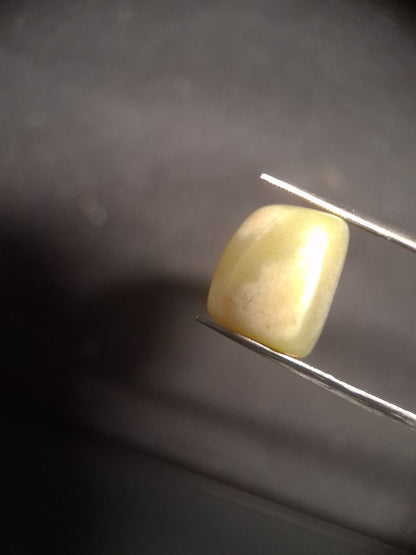 Natural Jade - lemon jade - tumbled jade - 11.205 ct - Natural Gems Belgium