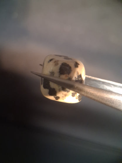 Natural Jasper - dalmatian jasper - tumbled jasper - 15.427 ct - Natural Gems Belgium