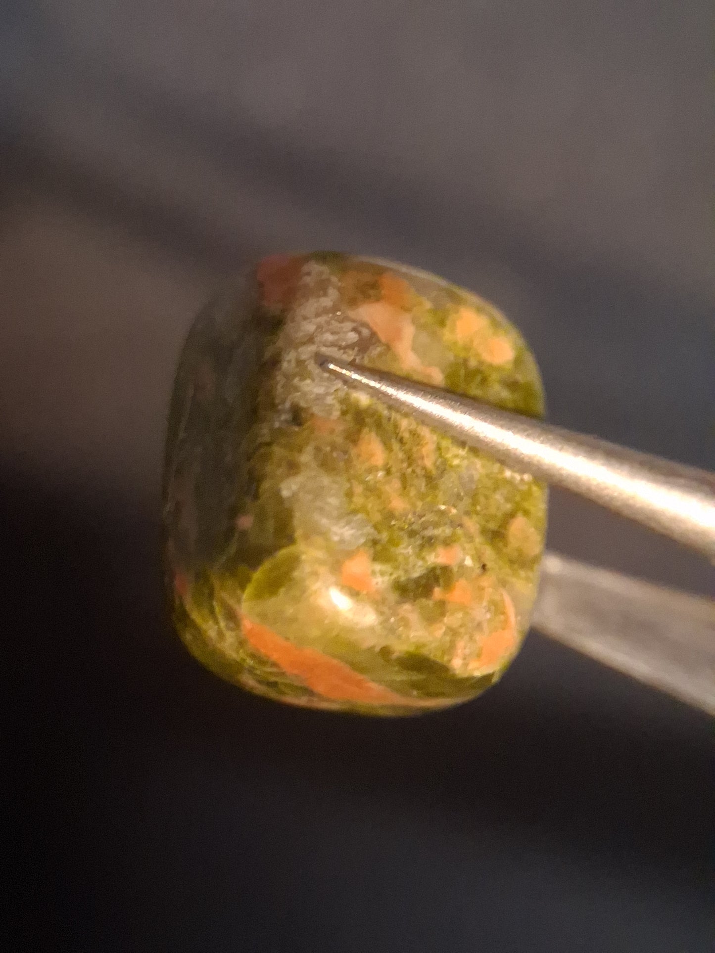 Natural Unakite - tumbled unakite - 15.003 ct - Natural Gems Belgium