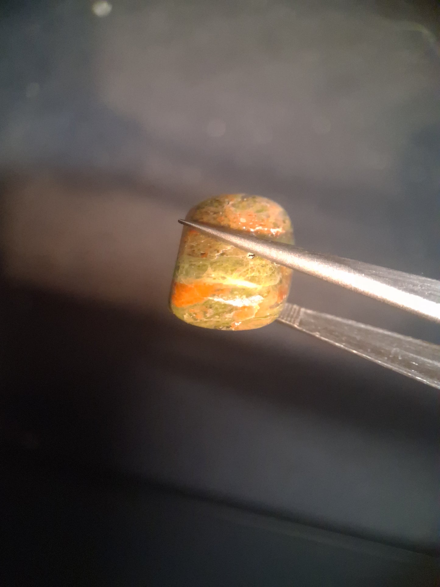 Natural Unakite - tumbled unakite - 14.473 ct - Natural Gems Belgium