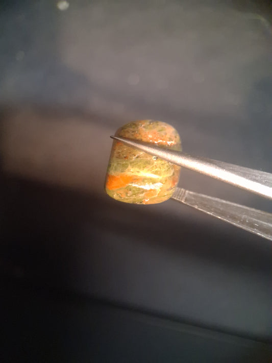 Natural Unakite - tumbled unakite - 14.473 ct - Natural Gems Belgium