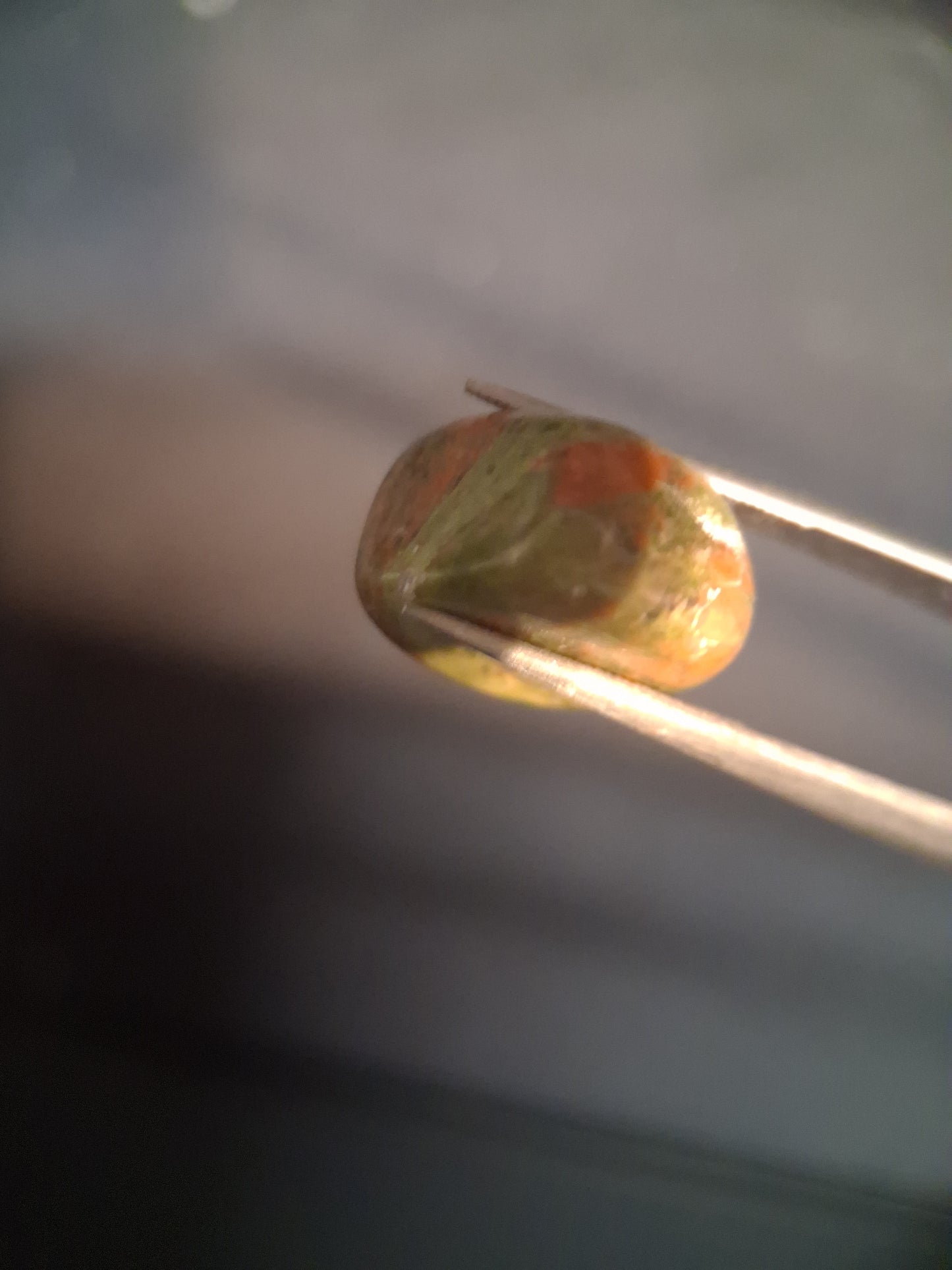 Natural Unakite - tumbled unakite - 14.473 ct - Natural Gems Belgium