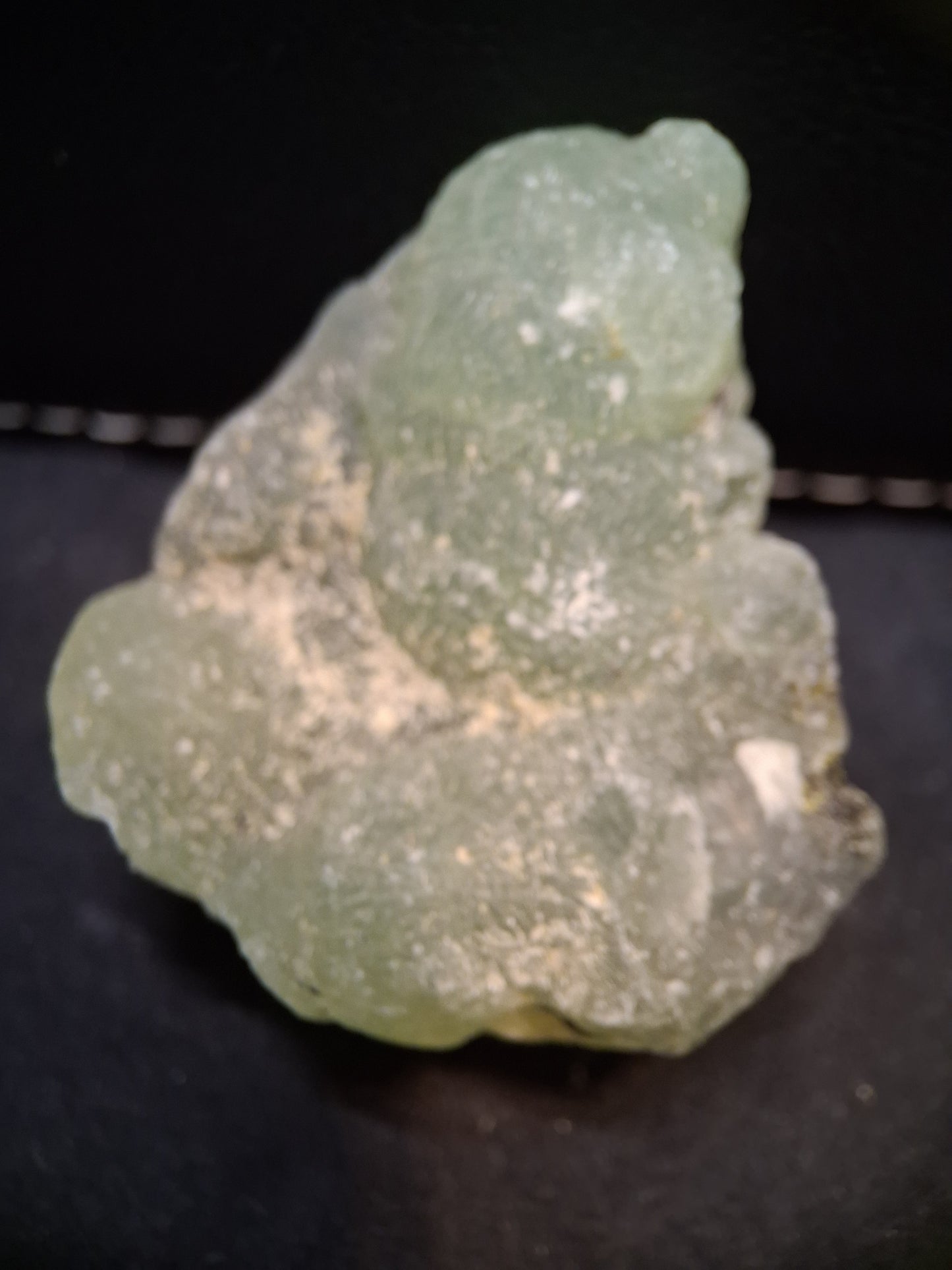 Natural Prehnite - Rough - collectible or decorative - 4.9x4.1 cm - AKA Karoo Stone - Natural Gems Belgium
