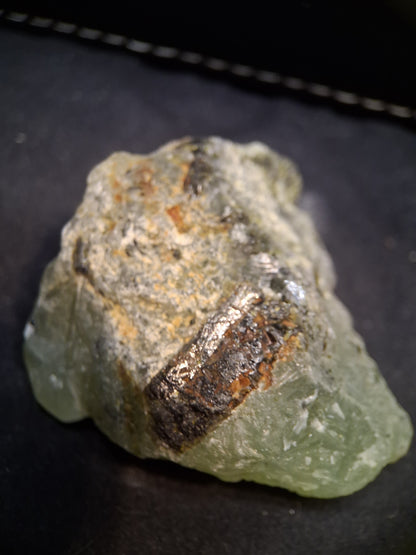 Natural Prehnite - Rough - collectible or decorative - 4.9x4.1 cm - AKA Karoo Stone - Natural Gems Belgium