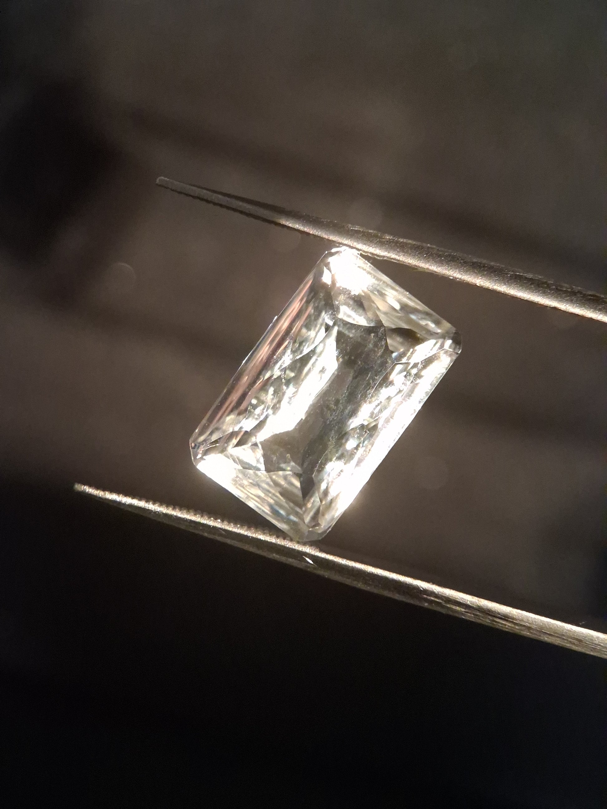 Natural Pure quartz - 6.959 ct - custom cut - clear quartz - Natural Gems Belgium