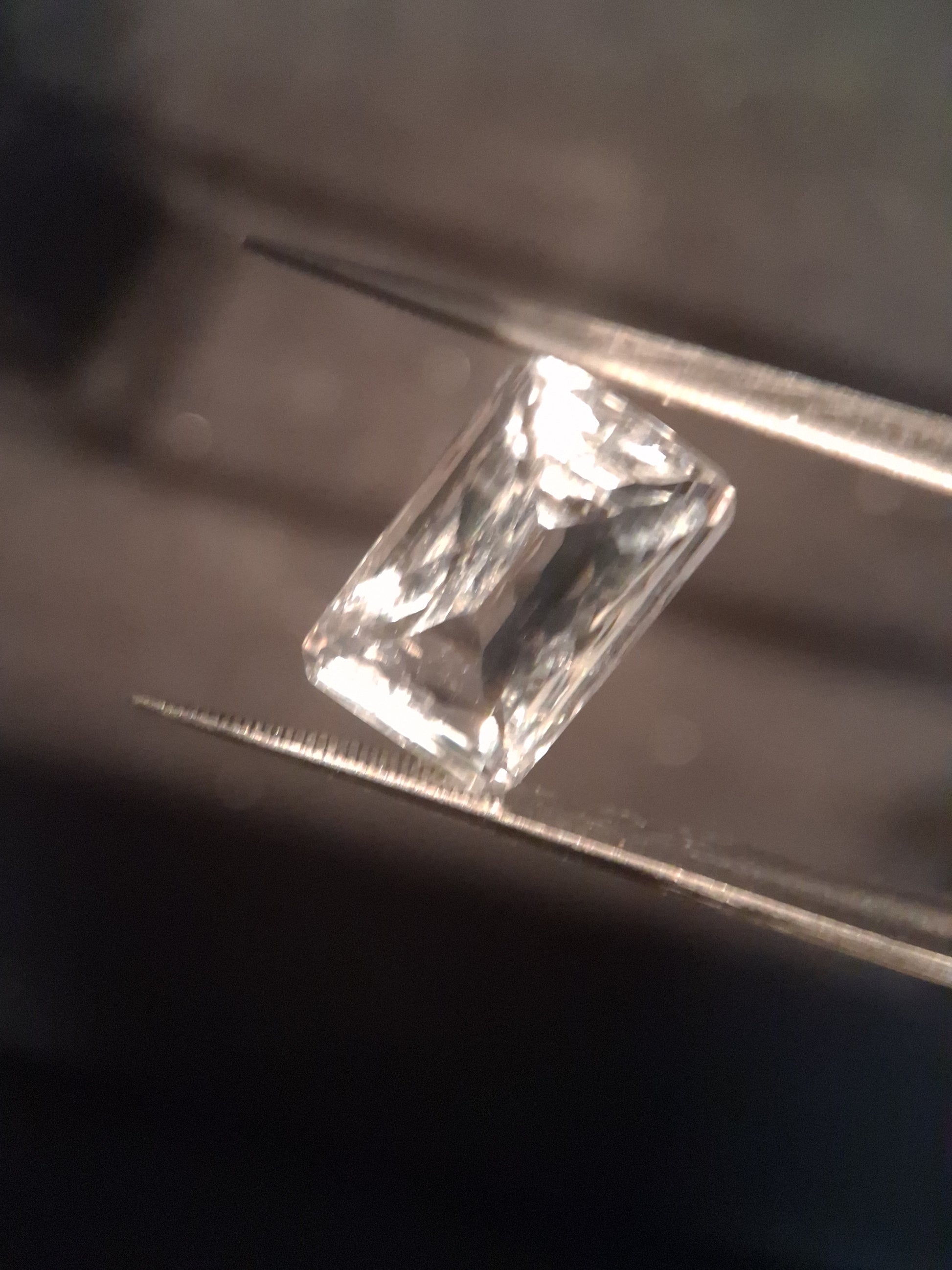 Natural Pure quartz - 6.959 ct - custom cut - clear quartz - Natural Gems Belgium